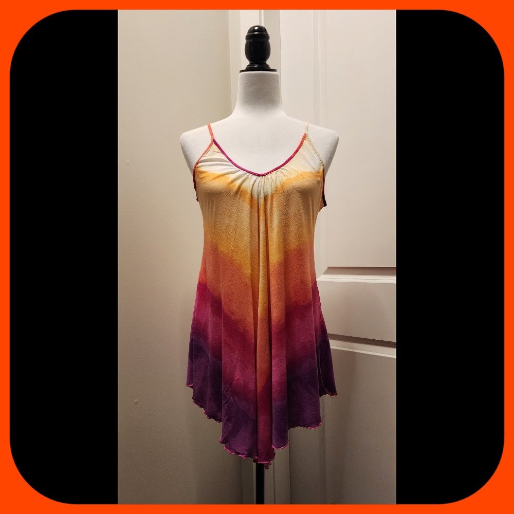 IN BLOOM BY JONQUIL || Colourful Tie Dye Chemise (SIZE M)